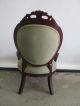 Antique Victorian Pelham Shell & Leckie Parlor Chair Accent Chair Solid Wood 1900-1950 photo 5