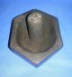 Antique Old Collectible Hand Carved Indian Real Touchstone Stone Mortar Pestle India photo 3