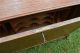 Arts And Crafts Oak Table Top Writing Cabinet Letters Box Fall Front Boxes photo 11