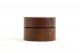 A Small Vintage Rosewood & Glass Pill Or Ointment Box.  Smart.  Danish? Quality. Mid-Century Modernism photo 2