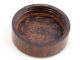 A Small Vintage Rosewood & Glass Pill Or Ointment Box.  Smart.  Danish? Quality. Mid-Century Modernism photo 7