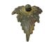 Choice Roman Bronze Wine Vessel Fragment,  Grape Leaf Shape Roman photo 4
