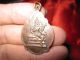 Copper Pendant 2003 Vishnu & Buddha Thai Talisman Charm Amulet Coin H229 Amulets photo 1