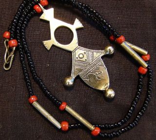 Tuareg Iferouane Cross Necklace photo
