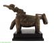 Dogon Horse And Rider Figure Tellem Posture On Stand Mali Afric Was $590.  00 Sculptures & Statues photo 1