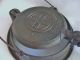 Antique/vintage Griswold Cast Iron Waffle Maker W/low Stand American No.  7 Other Antique Home & Hearth photo 2