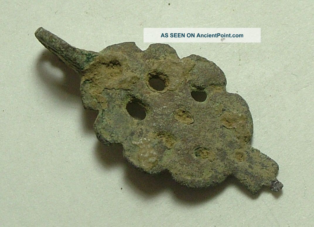 Rare Ancient Roman Byzantine Open Work Earring Pendant Artifact Intact Roman photo