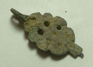 Rare Ancient Roman Byzantine Open Work Earring Pendant Artifact Intact photo