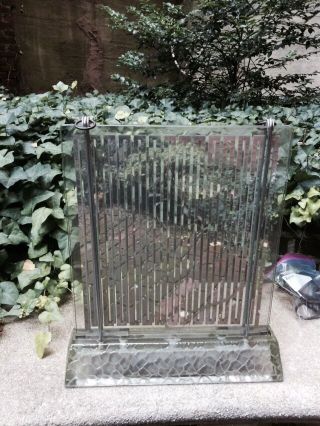 Very Rare St Gobain Art Deco Radiaver Electric Heater By Rene Coulon photo