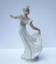 Vintage Art Deco Porcelain Exotic Dancer Swirling Skirt Figurine Schaubach Kunst Figurines photo 10