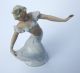 Vintage Art Deco Porcelain Exotic Dancer Swirling Skirt Figurine Schaubach Kunst Figurines photo 7