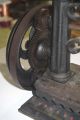 Rare Antique Shaw & Clark,  Biddeford Maine,  Hand Crank Sewing Machine C.  1860 Sewing Machines photo 1