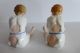 German Art Noveau Porcelain Figurines Boys Playing Flute By Karl Ens Dresden Figurines photo 2