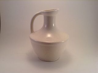 Vintage Pfaltzgraff York Pa Usa Ceramic Stoneware Jug Pitcher - White Id 159 photo