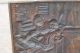 Antique Vintage Victorian Embossed Fire Screen Fireplace Medieval Scene Hearth Ware photo 4
