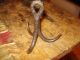Primitives 18th Century Hand Forged Iron 4 Inch Grappling Hook Rev War Primitives photo 5