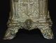 Antique Spanish Colonial Age Statue Painted Brass 