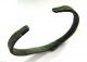 800 A.  D British Found Viking Bronze Zoomorphic Wrist Torc.  Dragon Head Terminals British photo 1