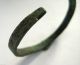 800 A.  D British Found Viking Bronze Zoomorphic Wrist Torc.  Dragon Head Terminals British photo 2