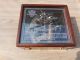 Antique Brass Nautical Sextant With Wooden Box. Compasses photo 3