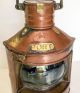 Vintage Tung Woo Copper Oil Lamp Lantern Nautical In Lamps & Lighting photo 1
