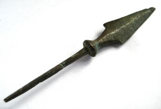 1150 A.  D Finest British Found Medieval Period Siege - Warfare Type Iron Arrow Head photo