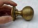 Antique Reclaimed Beehive Brass Door Pull Lever Handle Knob Door Knobs & Handles photo 5