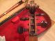 Antonius Stradivarius Copy 4/4 Violin Made In Germany With Wooden Gsb Case String photo 2