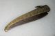Antique Originally Old Brass Handle Iron Blade Pocket Safety Lock Back Knife India photo 1