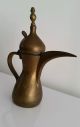 Antique/vintage Arabic Dallah,  Copper Brass,  Marked,  Coffee Tea Pot Islamic photo 7