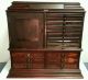 1875 John D.  Cutter Country Store Spool Cabinet Display Cases photo 1