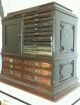 1875 John D.  Cutter Country Store Spool Cabinet Display Cases photo 3