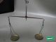 Vintage Antique Recht English Coin Money Scale W/weights Measure Ducats Doublons Scales photo 5