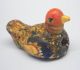 Rare Vintage Mosaic Glass Bead Handmade Bird Decorated Bead Jy128 Middle East photo 2