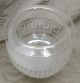 Antique Old Etched Glass Lamp Shade Etched Glass For Gas Or Oil Light Chandelier Chandeliers, Fixtures, Sconces photo 1