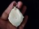 Ancient Chinese Cloisonne Pendants Red Beads Miao Silver Edge Necklaces & Pendants photo 2