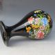 Black & Elegance Porcelain China Old Hand Painting Lotus Atmosphere Big Vase Nr Vases photo 7