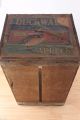 Vintage Wooden Fruit Crate - Duckwalk Brand - Hood River Apples - Usa Oregon Boxes photo 8