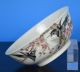 Exquisite Antique Chinese Famille Rose Porcelain Bowl Marked Qianlong Rare B6783 Bowls photo 4