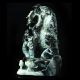 6.  02 Lbs Hand Carved Natural Jadeite A Jade Statue - - - Pine Tree & Crane Other Antique Chinese Statues photo 1