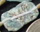 Ancient Roman Glass Beads 1 Medium Strand Aqua And Green 100 - 200 Bc 100 Roman photo 1