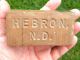 Rare Antique Brick Paperweight Hebron N.  D.  - North Dakota Miniature Old Brick Garden photo 3