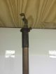 Antique Weathervane Copper 3 Leg Stand And Center Rod With Bracket Weathervanes & Lightning Rods photo 2