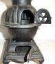 Vintage Miniature Blaze Cast Iron Pot Belly Stove 7 3/4 Inches Tall Stoves photo 4