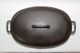Vintage Griswold (slant Logo) 2629 Oval Roaster & 2630 Cover Cast Iron Cookware Other Antique Home & Hearth photo 2