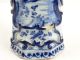 Rare C1650 - 1700 Delft Blue White Pottery Hand Painted Vase Holland A/f Faience Vases photo 5