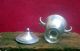 Top Quality Antique Pewter Children Toy Sugar Bowl,  Early 19th C Empire Metalware photo 4