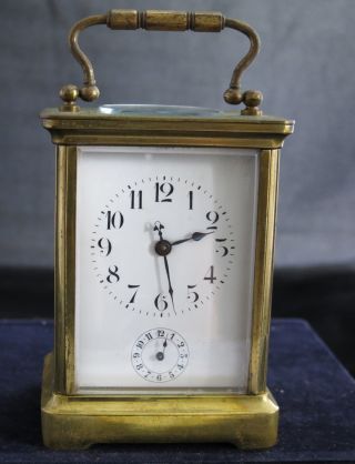 French Carriage Clock With Alarm photo