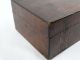 Antique English Marquetry Inlaid Tunbridge Ware Walnut & Satinwood Inlay Box Woodenware photo 5