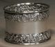 Watson Sterling Silver Napkin Ring Antique Wide Ebossed Fancy Holder Napkin Rings & Clips photo 1
